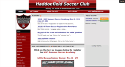 Desktop Screenshot of haddonfieldsoccer.org